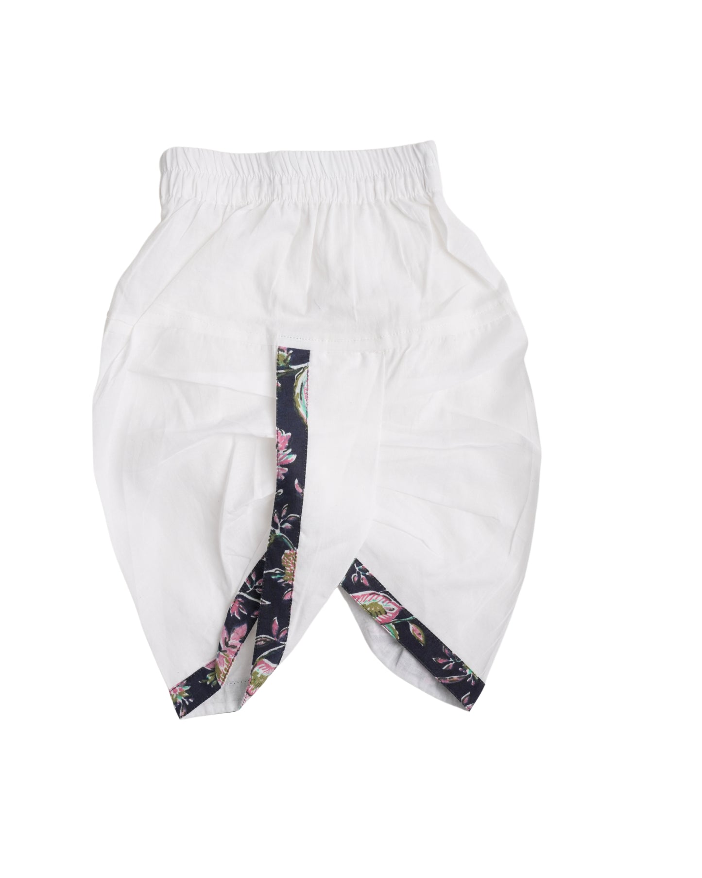 Celestial Bloom pure cotton kurta and dhoti