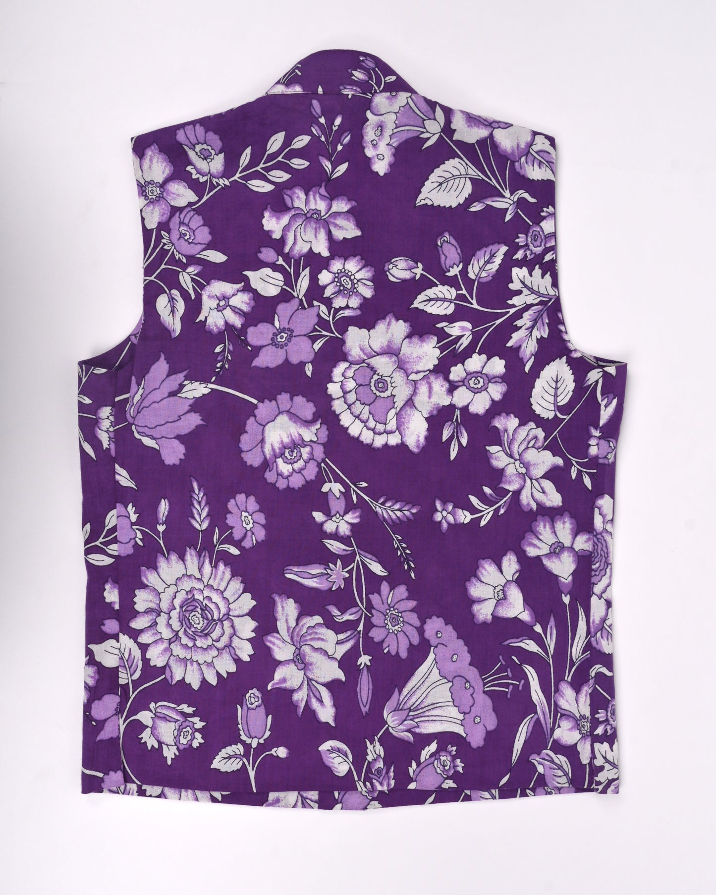 Purple Navaab Three piece (jacket, kurta and pajama) set for boys