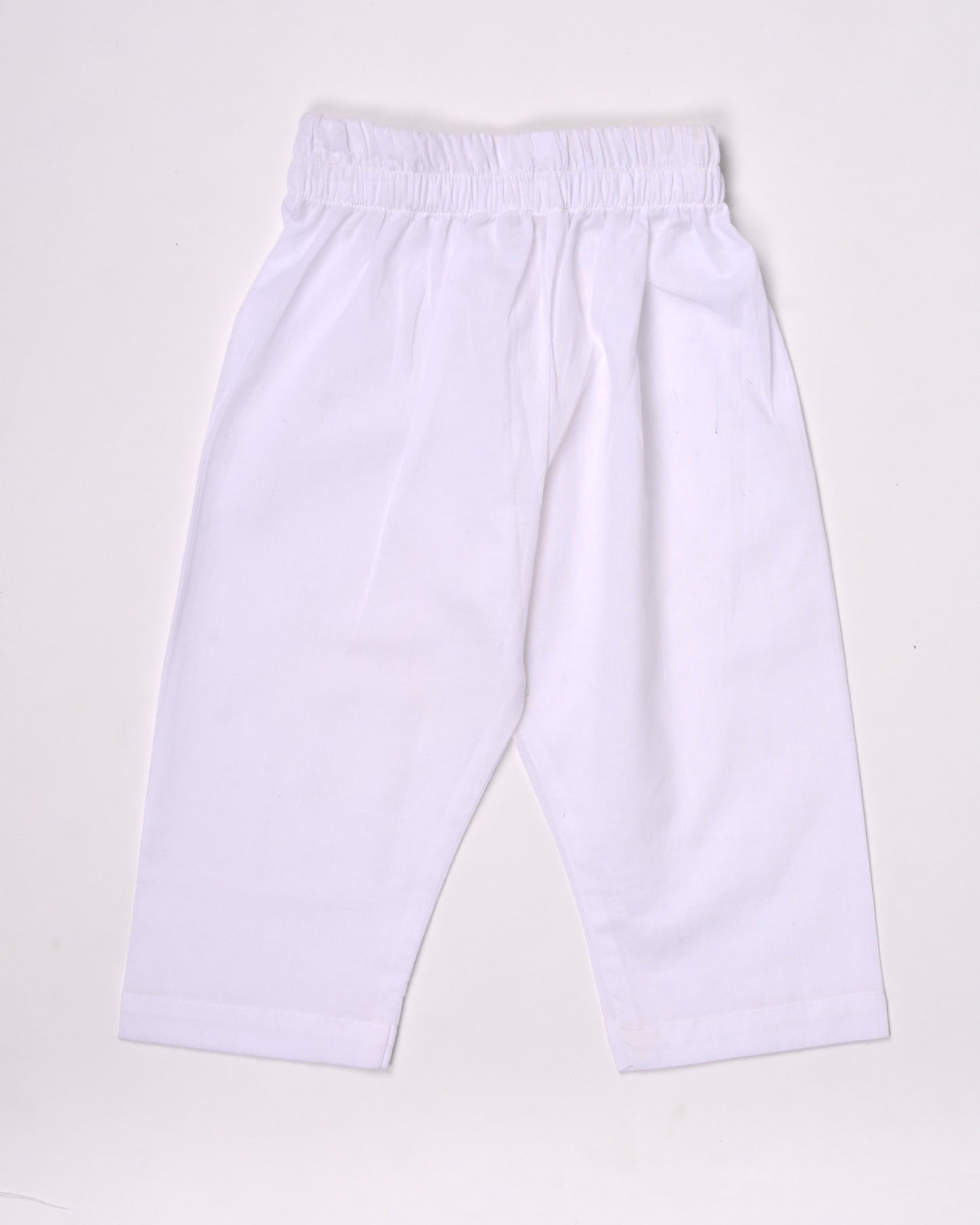 White Blue Royal Three piece (Jacket, kurta and pajama) set for boys
