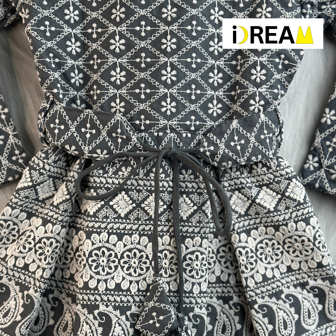 Chikankari coord set for girls-Age 1 to 16 years