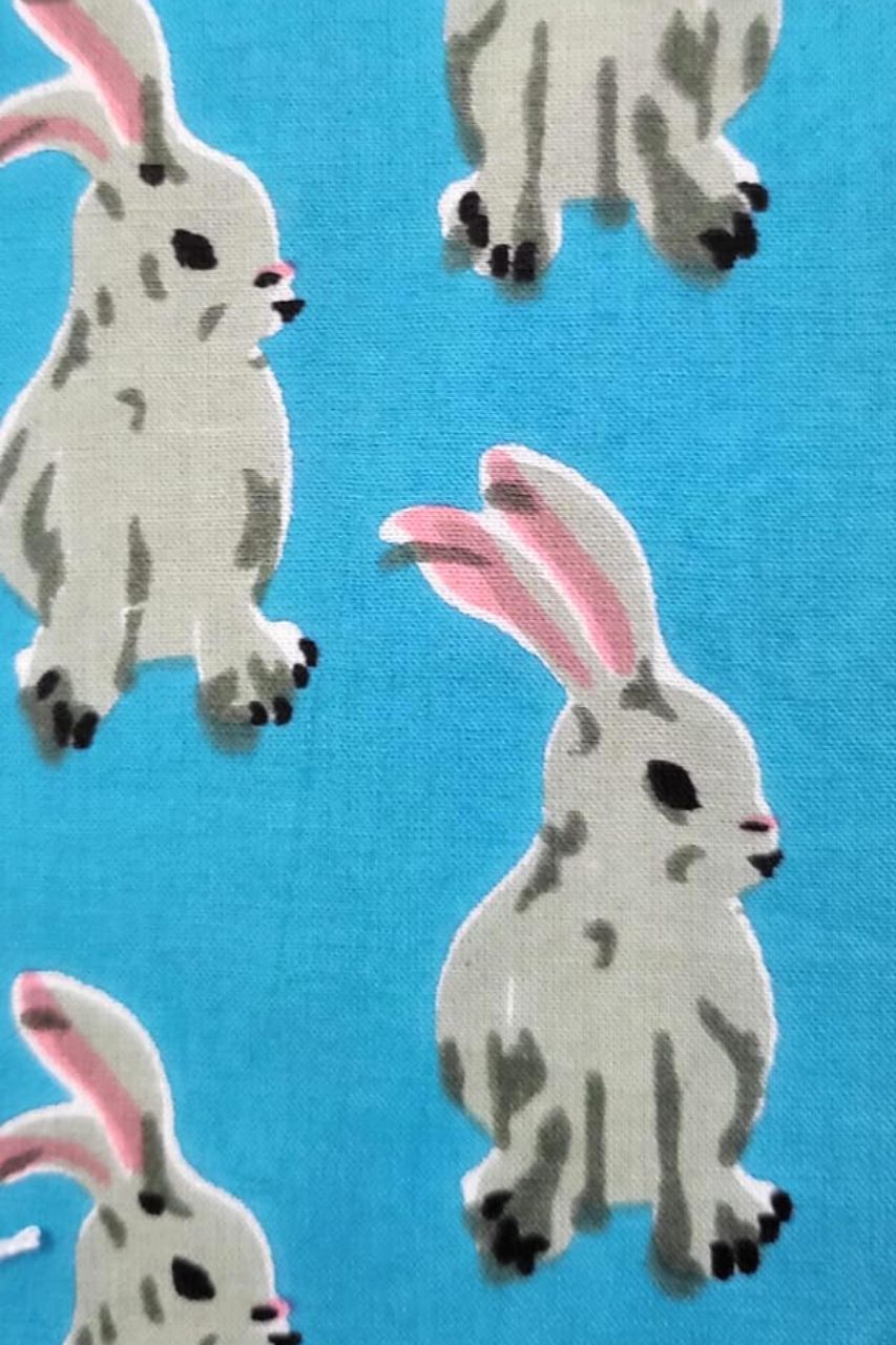 Sky Blue Rabbit Kids Pure Cotton Bag Nightsuit