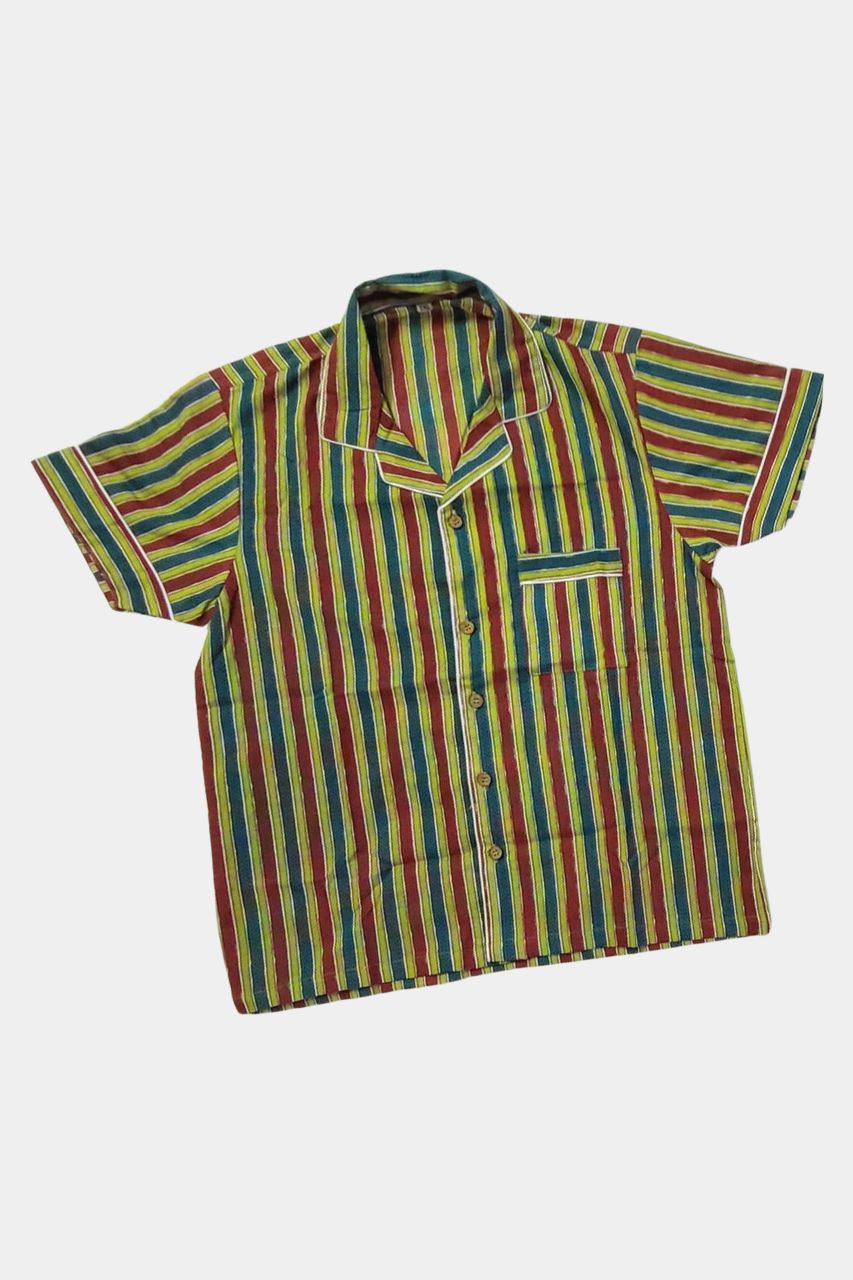 Candy Stripe Kids Pure Cotton Pure Cotton Bag Nightsuit