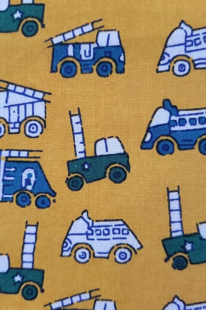Firetruck Kids Pure cotton Bag Nightsuit