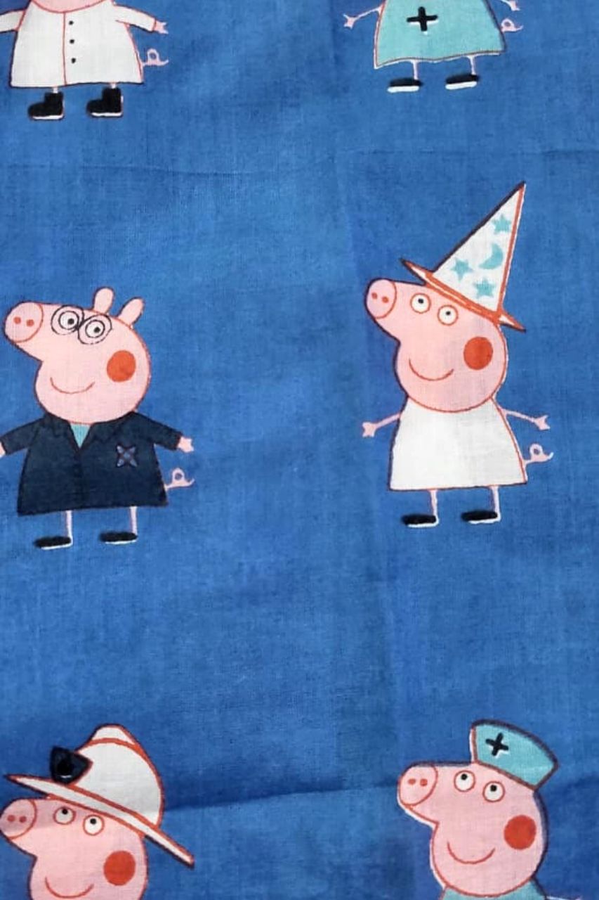 Piggy Print Kids Pure Cotton Bag Nightsuit