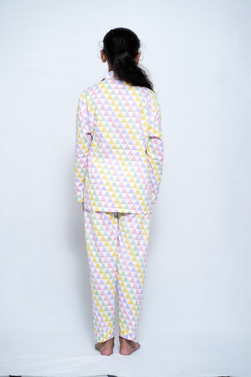 Trikona Bag Premium Nightsuit For Kids